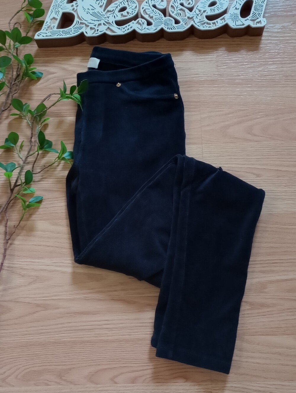 Michael Kors corduroy ribbed leggings Size XS